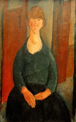 La niña de las flores